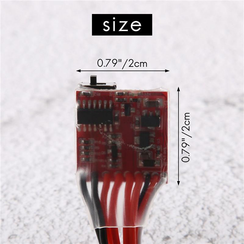 RC ESC 30A 4-8V Brush Motor Speed Controller 1/16 1/18 for Climbing RC Car Ship Tank Mini 4Wd WPL Car