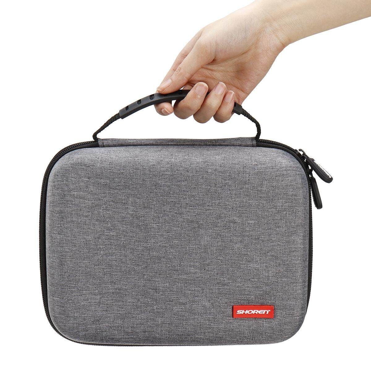 Portable Hard EVA Case Carry Storage Box + 2x Connector For Oculus Go VR Headset Grey
