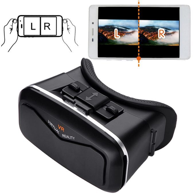 Universal VR Headset Eye Protection Soft Mobile Games Gift For Kids &