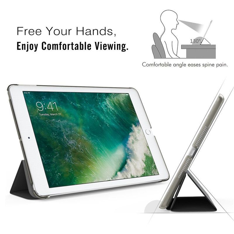 Tablet Case For IPad 7th 8th Generation Leather Stand Cover