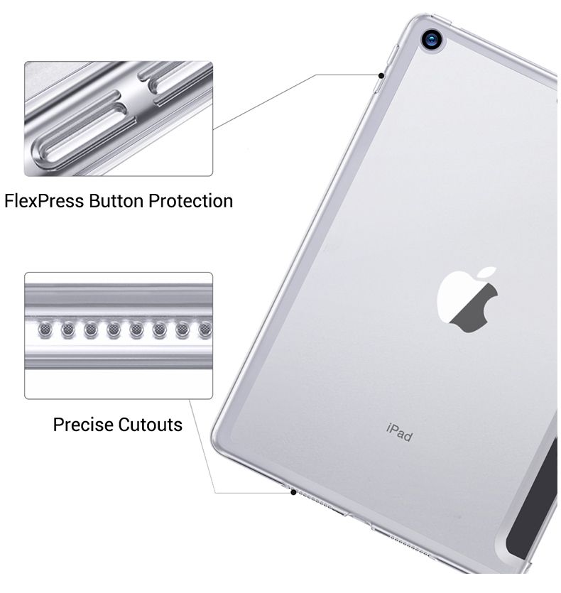 Tablet Case For IPad 7th 8th Generation Leather Stand Cover