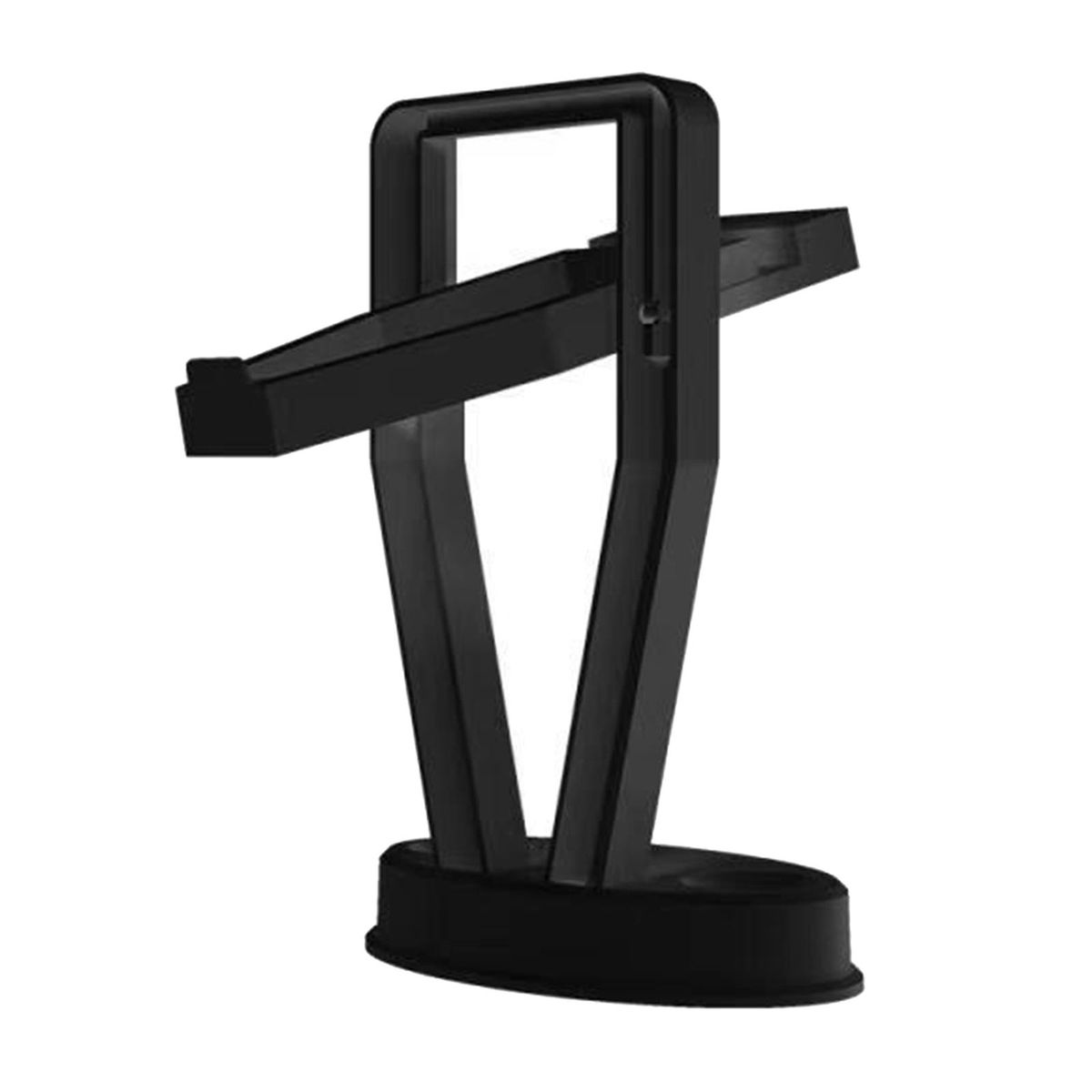 VR Headset Display Stand/ Stable Protection Gamepad Storage Rack Black