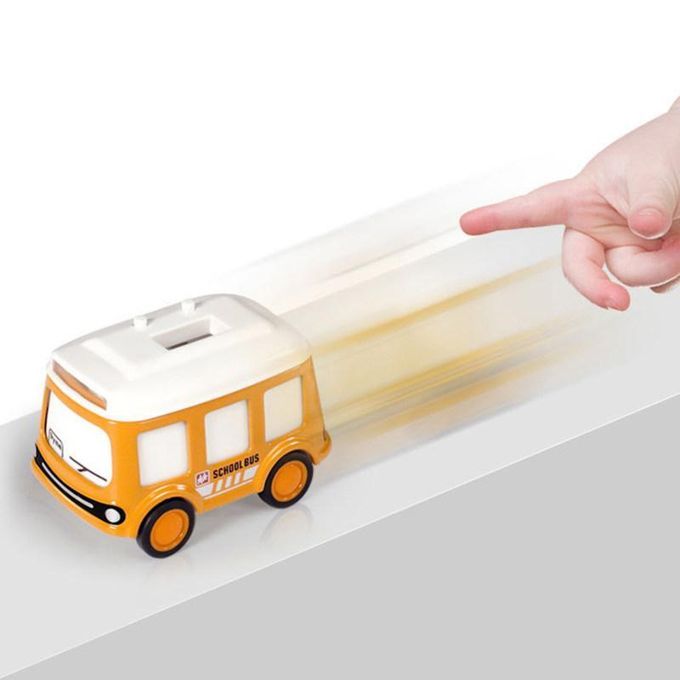 Mini Cute Funny Electronic Cartoon Car Digital Watch-Pink
