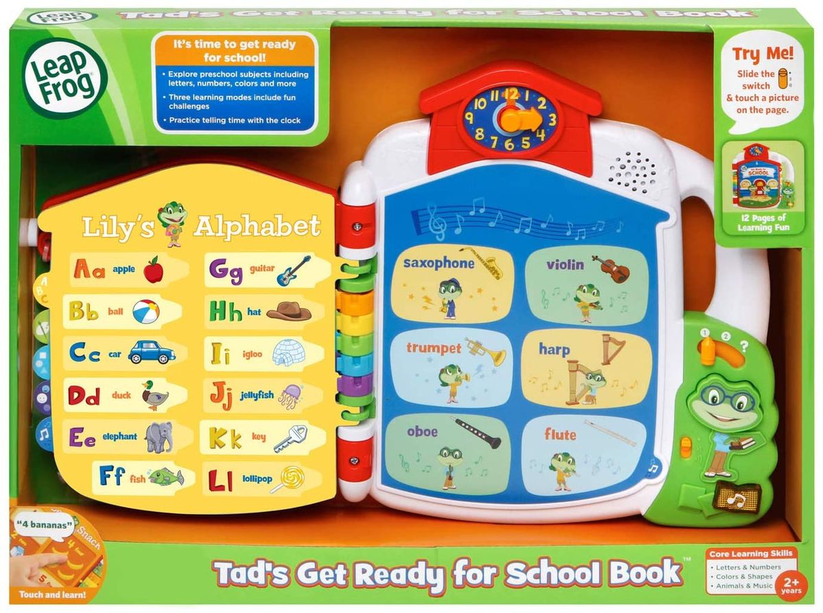 Tad's Get Ready For School Book