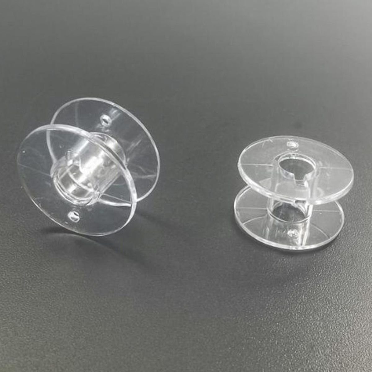30Pcs Plastic Empty Bobbins Sewing Machine &  For Brother,