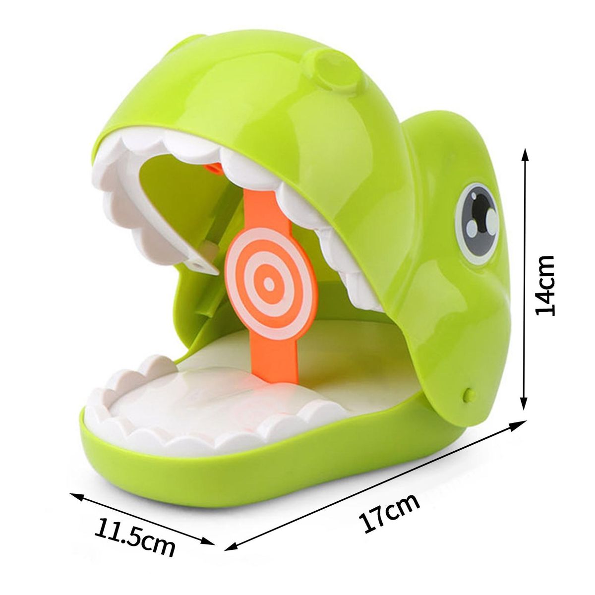 1 Set Kids Dinosaur Toy Kids Dinosaur Air Powered Target Toy Green