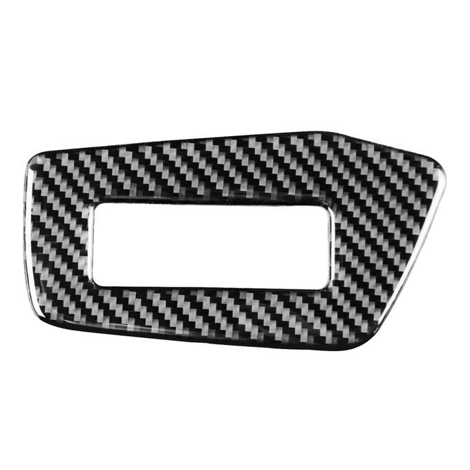 Frame Sticker Decorative Strong Sticky Carbon Fiber-Black