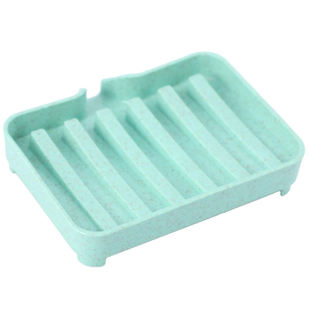 Sponge Holder Storage Rack Drain Soap Box Tray Soapbox 1 Pcs Shower Soap Tray Tool Soap Dish Plate Holder Green