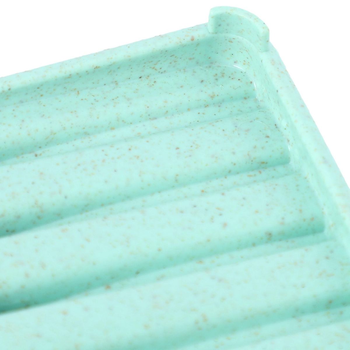 Sponge Holder Storage Rack Drain Soap Box Tray Soapbox 1 Pcs Shower Soap Tray Tool Soap Dish Plate Holder Green