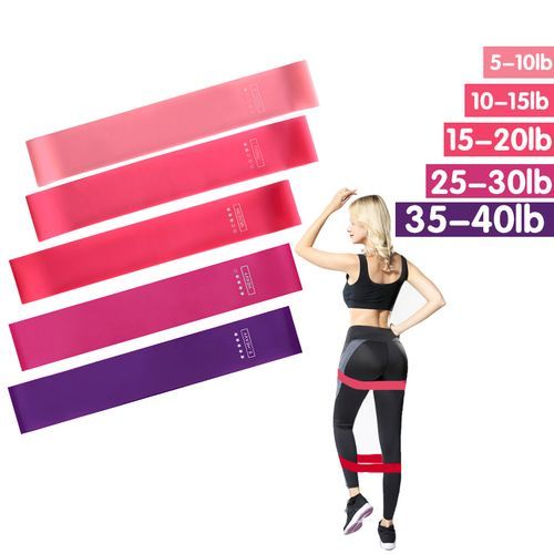 5 Pieces Resistance Band For Fitness