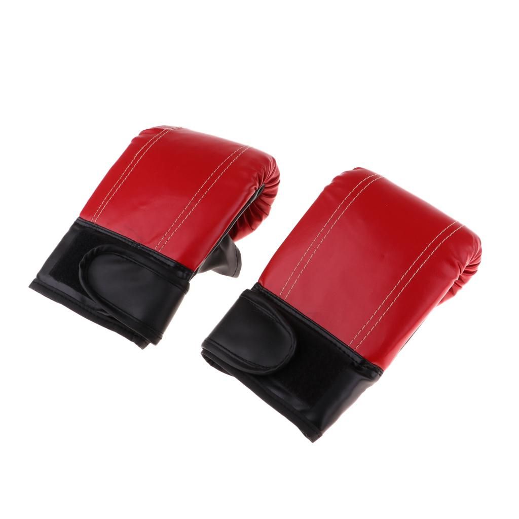 Boxing Gloves Advanced MMA Training Gloves, PU , Red