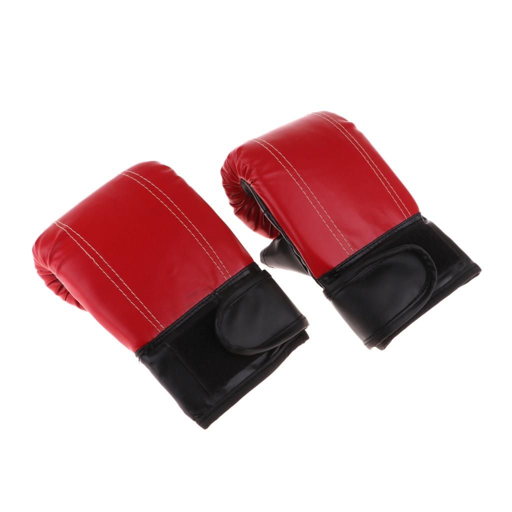 Boxing Gloves Advanced MMA Training Gloves, PU , Red
