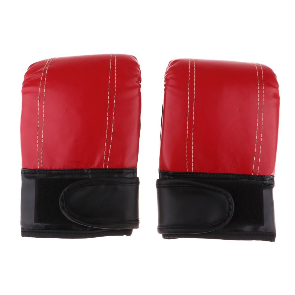 Boxing Gloves Advanced MMA Training Gloves, PU , Red