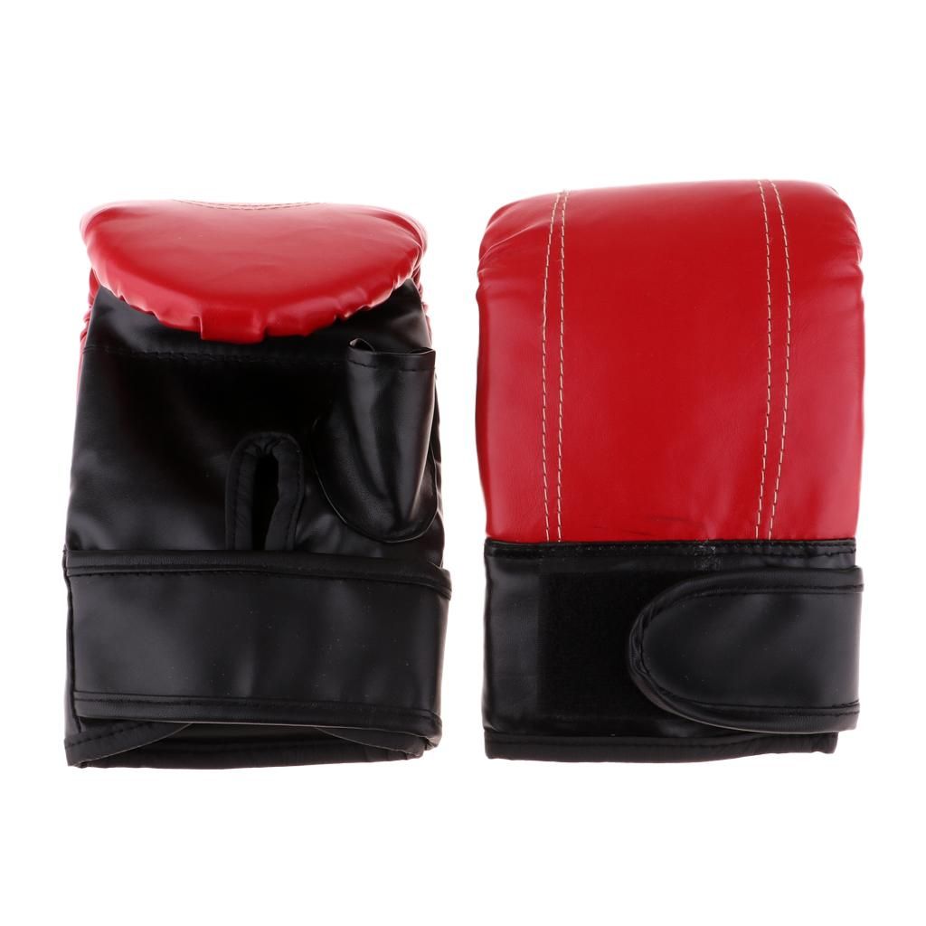 Boxing Gloves Advanced MMA Training Gloves, PU , Red
