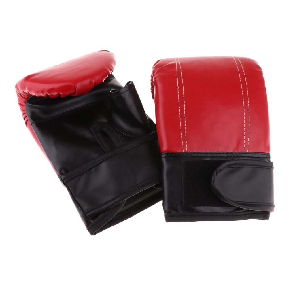Boxing Gloves Advanced MMA Training Gloves, PU , Red