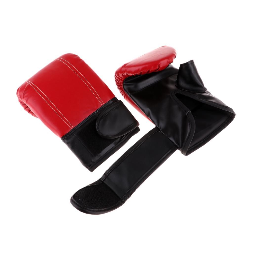 Boxing Gloves Advanced MMA Training Gloves, PU , Red