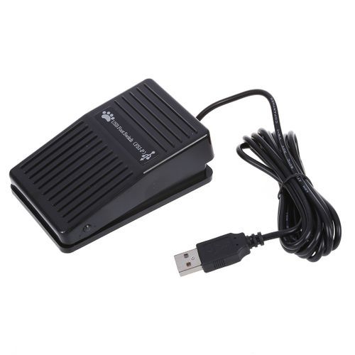 USB Foot Pedal Switch Control Keyboard Action For PC