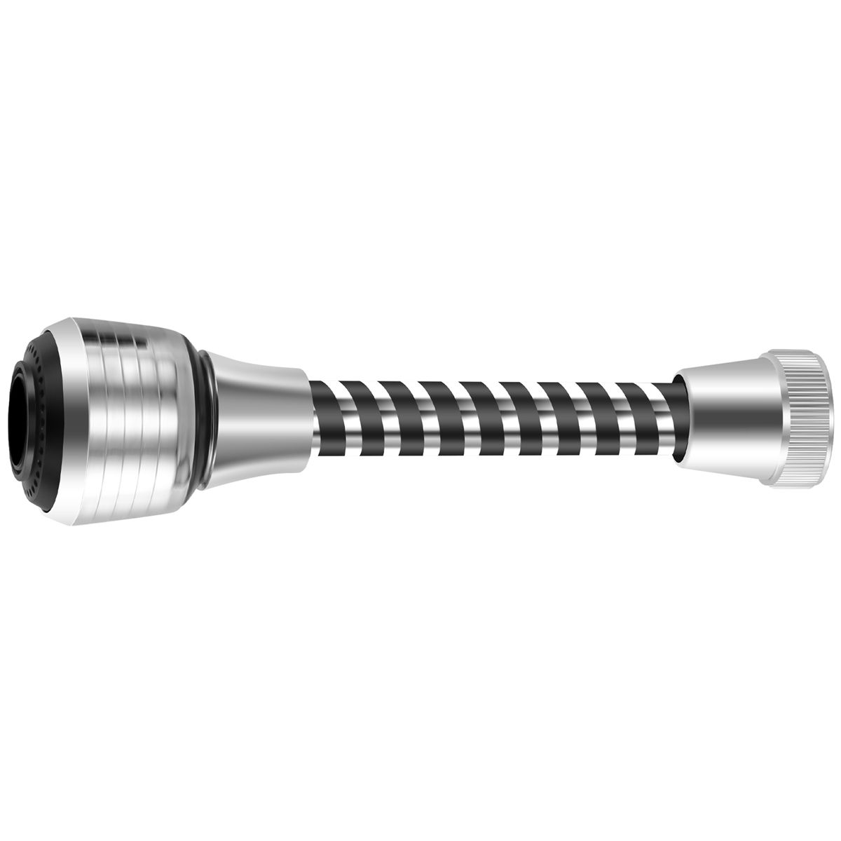 Sink Faucet Sprayer AttachmentRotatable Anti-Splash Faucet Nozzle Head with Hose - Kitchen Sink Faucet Extender