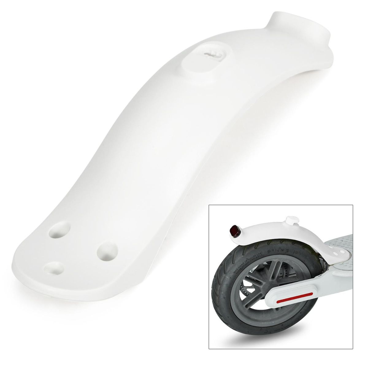 Scooter Mudguard Short Ducktail Rear Fender for Xiaomi M365 Rear Mud Guard Scooter   Replacement Accessory