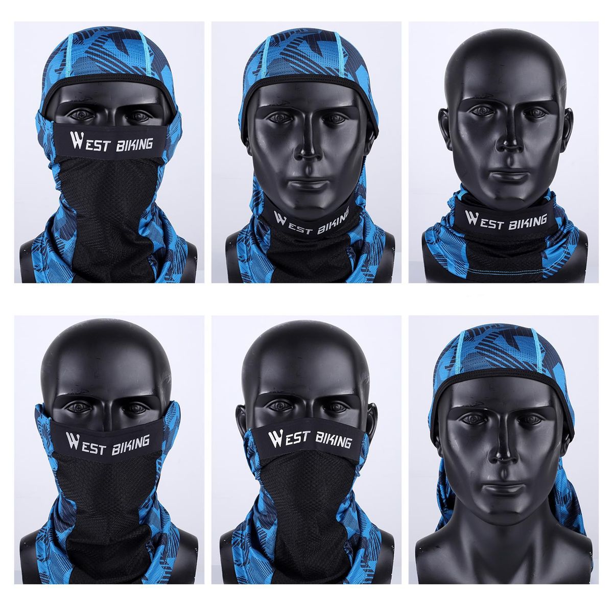 UV Protection Face Mask Sun-Protective Neck Gaiter Outdoor Helmet Lining Mask Cycling Neckerchief Versatile Breathable Neck Sleeve Anti-Dust and Anti-Droplet Neck Scarf for Men and Women