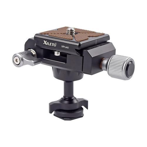 BS-2 Metal Cold Shoe Clip Ball Head Lightweight Mini Tripod 360 Degree Panoramic Heads Stand For DSLR Micro-Single Camera