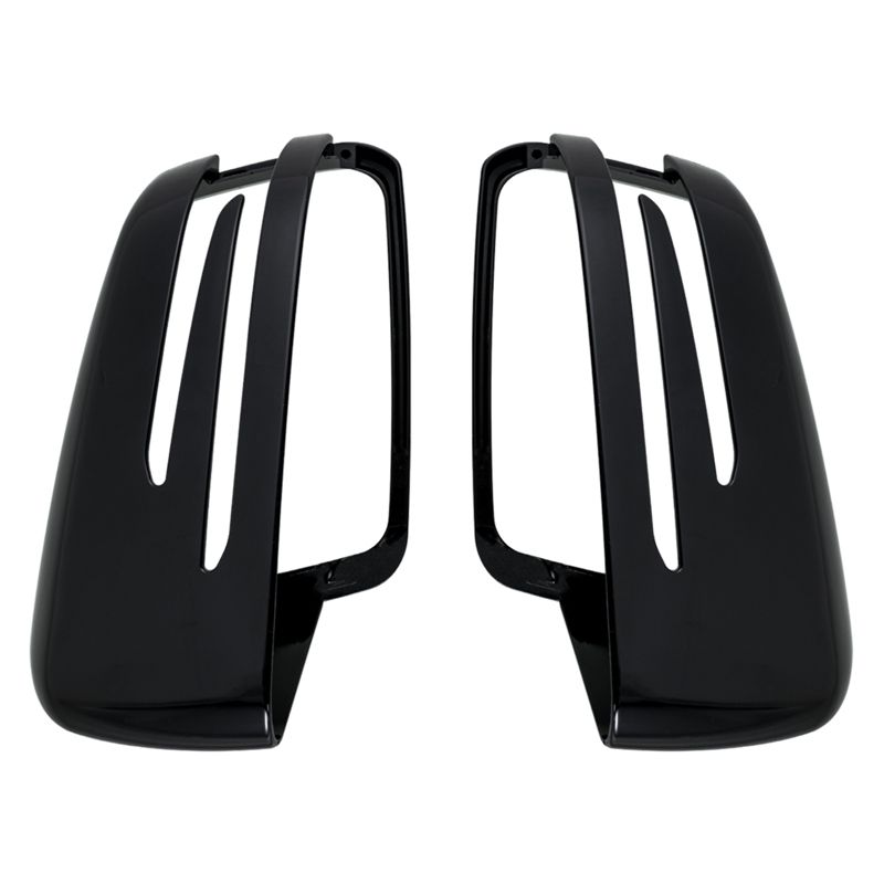 (Gloss Black)Side Mirror Cap Covers Black For Mercedes BENZ