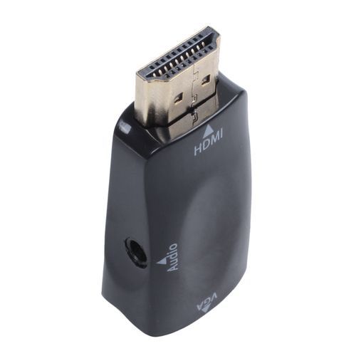 HDMI To VGA Converter Gold-plated With Connector 3.5mm