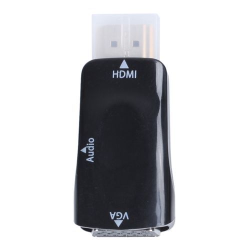 HDMI To VGA Converter Gold-plated With Connector 3.5mm