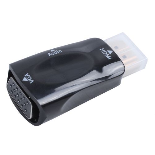 HDMI To VGA Converter Gold-plated With Connector 3.5mm