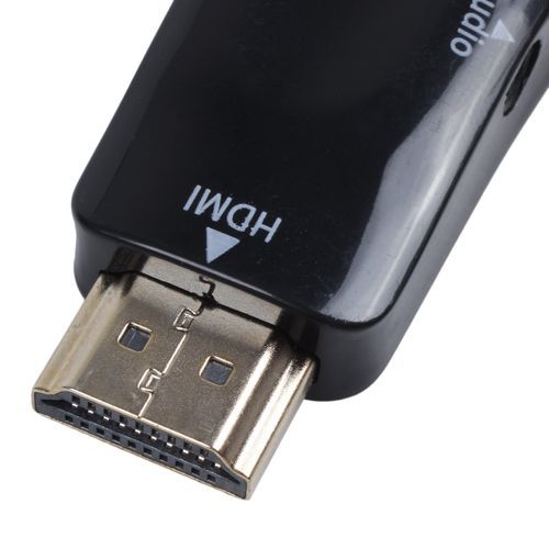 HDMI To VGA Converter Gold-plated With Connector 3.5mm