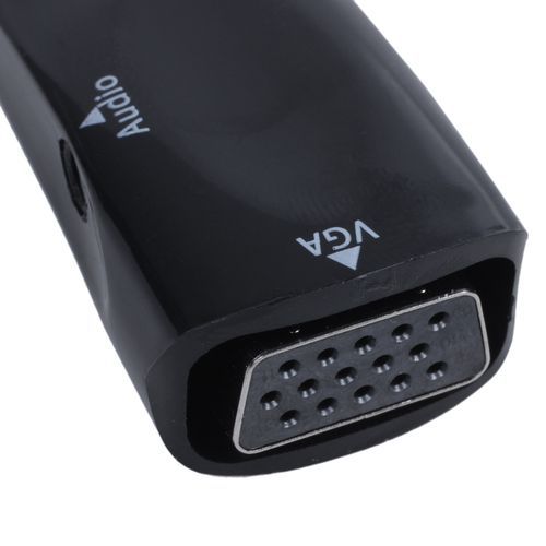 HDMI To VGA Converter Gold-plated With Connector 3.5mm