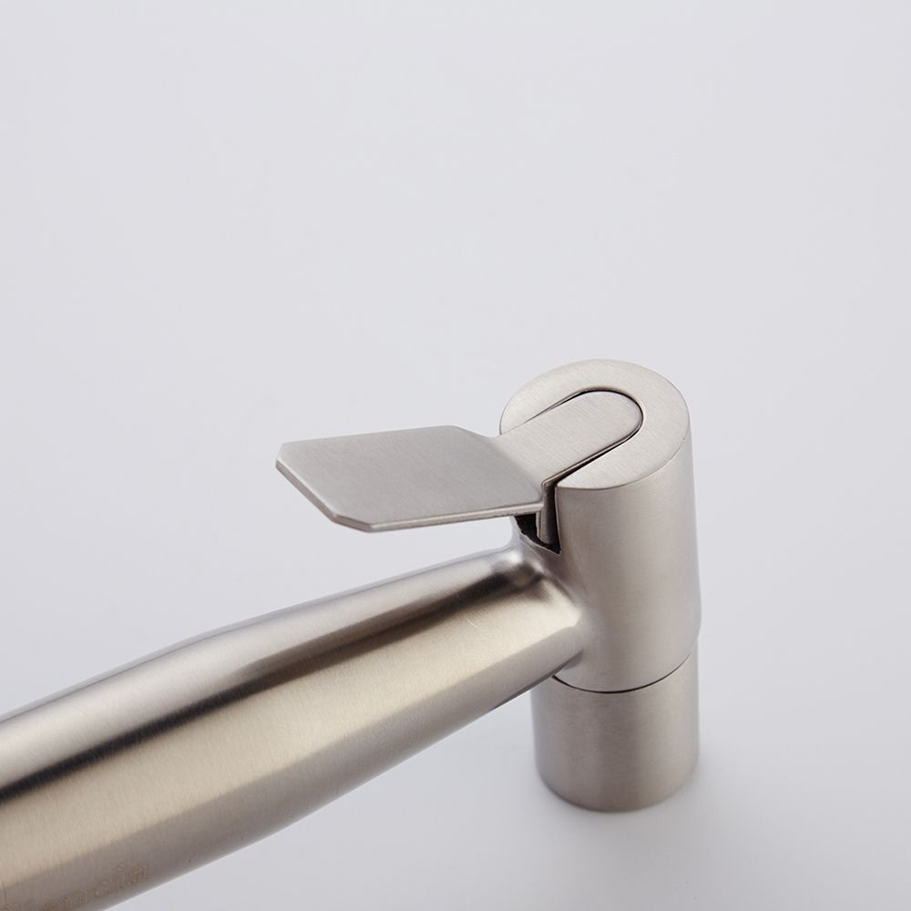 SUS304 Stainless Steel Nickle Bathroom Handheld Bidet Shattaf Sprayer Transforms Toilet Into Spray Bidet Vaporizer WS024