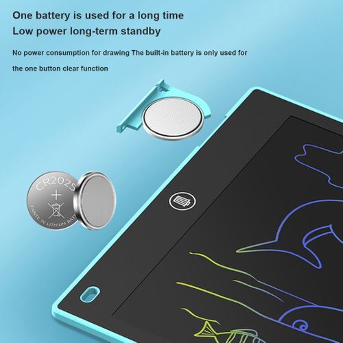 6.5 Inch Children LCD Writing Tablet Educational Toy Painting Board Electronic Handwriting Pad For Boys Girls Ideal Gift(#black)