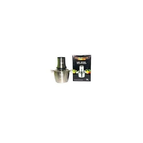 Mr. Steel Electric Food Processor, Meat Grinder/Yam Pounder - 200W