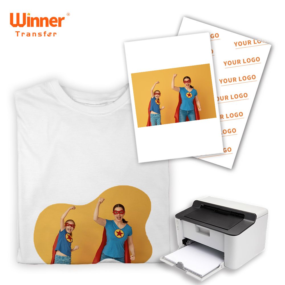 Laser Light Heat Transfer Paper For Cotton A4 20sheets