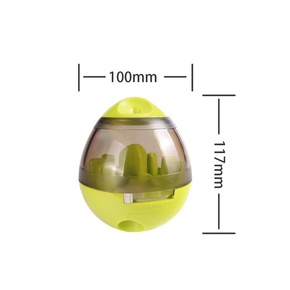 Pet Food Ball Dog Chew Play Toy Pet Food Ball Tumbler Drain Educational Toy Dog Cat Feeding Ball