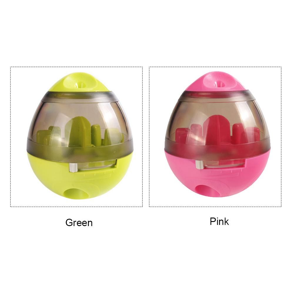 Pet Food Ball Dog Chew Play Toy Pet Food Ball Tumbler Drain Educational Toy Dog Cat Feeding Ball