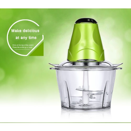 Multi-functional Electric Food Processor & Meat Grinder + Blender - 2L