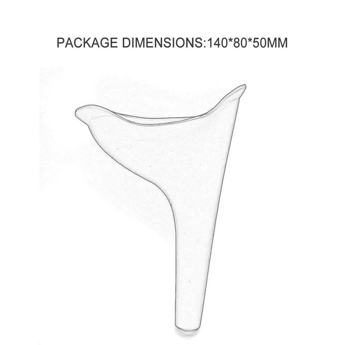 Urinal Private Parts Nursing Outdoor Female Emergency Field Standing Urinal Purple