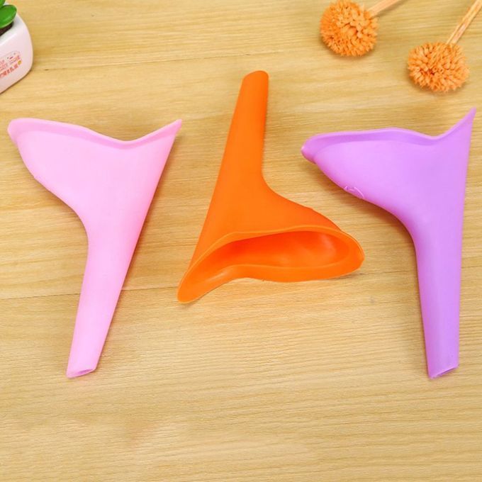 Urinal Private Parts Nursing Outdoor Female Emergency Field Standing Urinal Purple