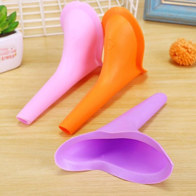 Urinal Private Parts Nursing Outdoor Female Emergency Field Standing Urinal Purple