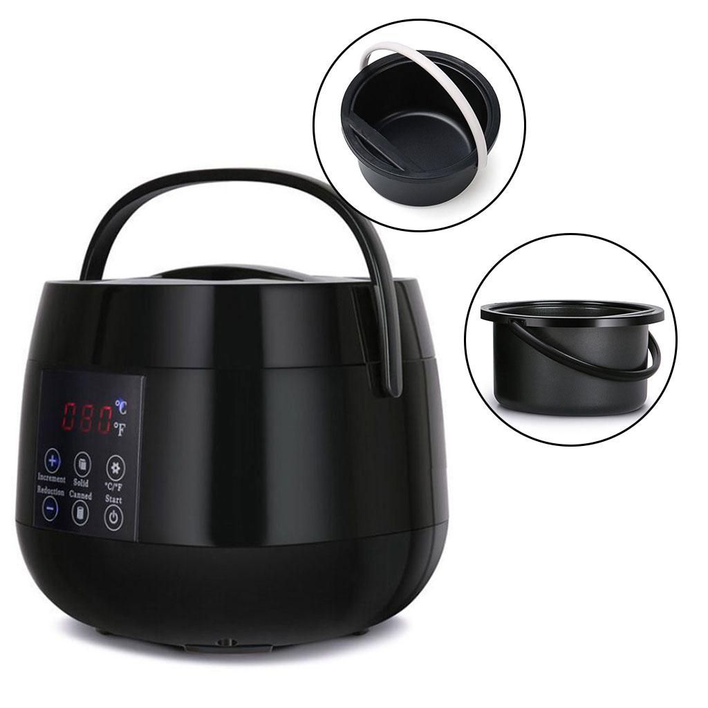 Electric  Melter  LED Display Paraffin Black