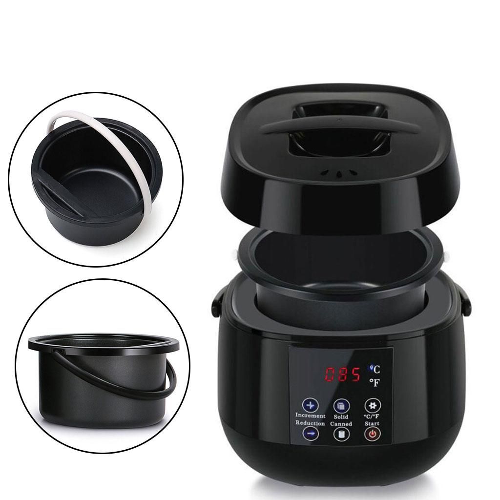 Electric  Melter  LED Display Paraffin Black