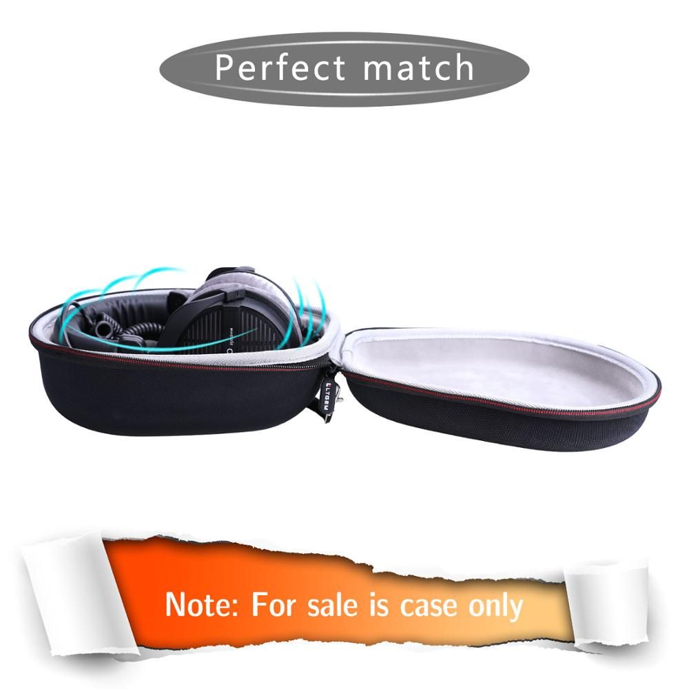 LTGEM EVA Hard Case For Beyerdynamic 459038 DT 990 PRO Open