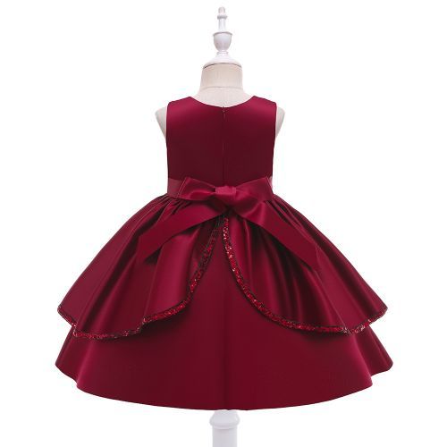 Girls'clothing Kids Children New Style Birthday Dinner Party Performance Princess Dress Ball Gown