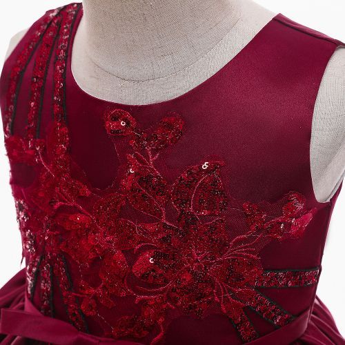 Girls'clothing Kids Children New Style Birthday Dinner Party Performance Princess Dress Ball Gown