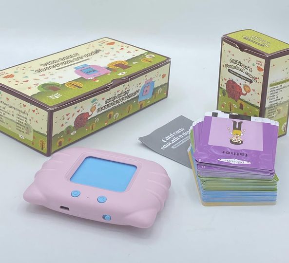 Unique Kiddies Card Early Education Words Reading Learning