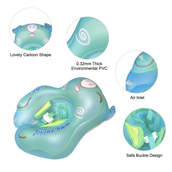 Baby Swimming Float Inflatable Ring Safety Belt Bathtub