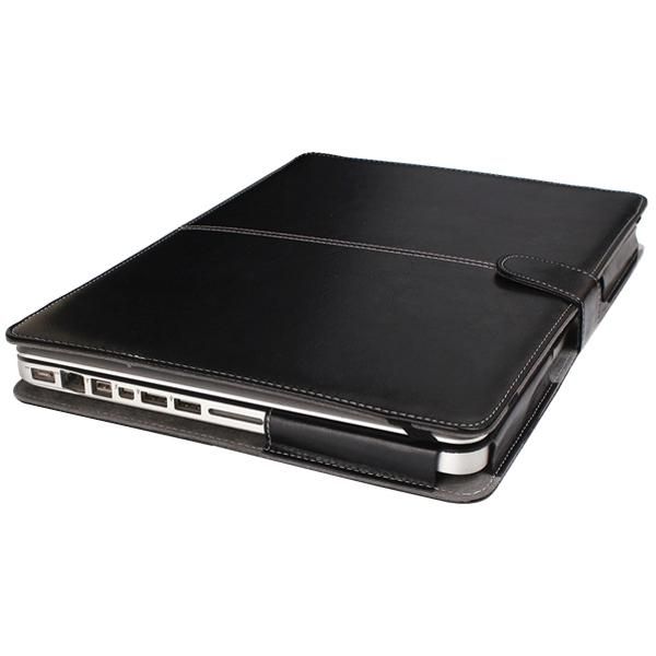 Leather Case With Snap Fastener For 15.4 Inch MacBook Pro