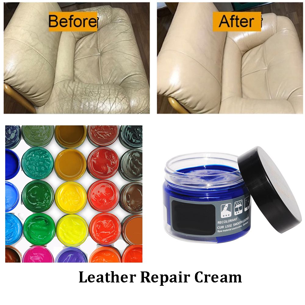 Household Leather Repair Cream Restore Car Seat Couch Shoes